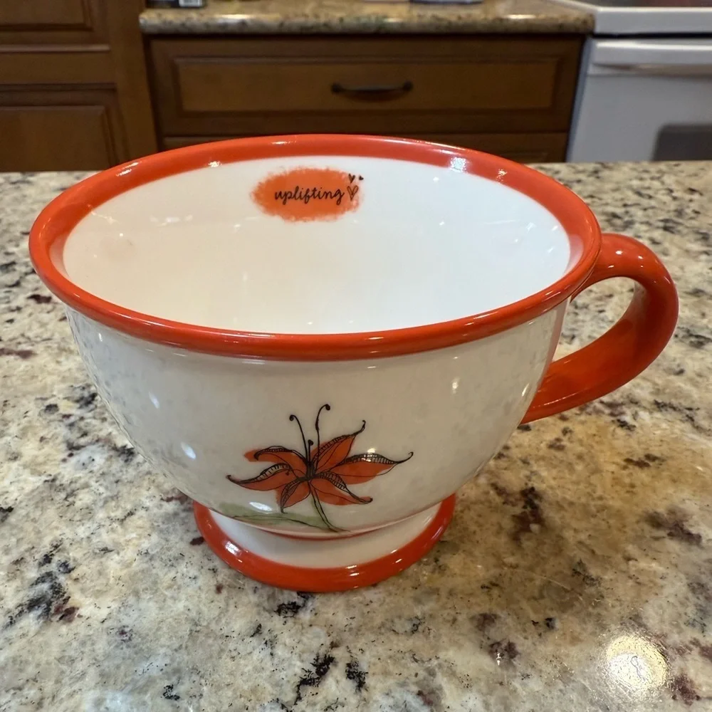 Starbucks 2006 "Uplifting" Ceramic Teacup - Picture 1 of 5